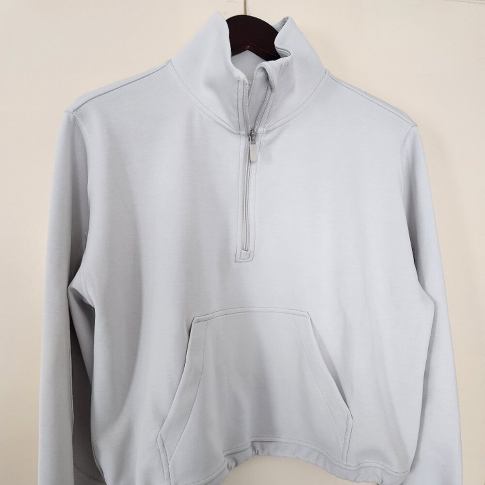 Gray Lululemon Sweatshirt with pockets